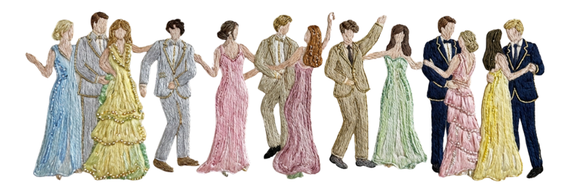 Ilustración de vestimenta formal